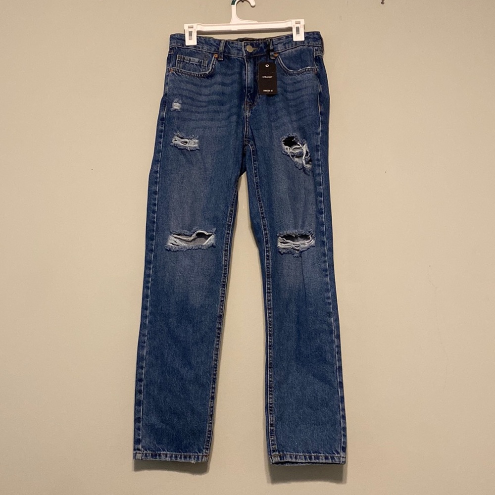 Ripped Blue Jean’s